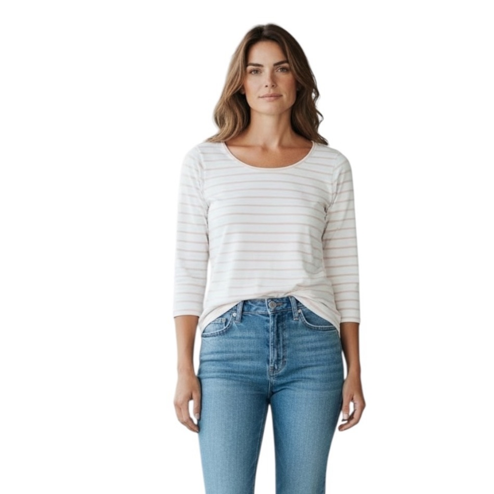 Lake Striped Loungewear Nautical Preppy Classic Tee
